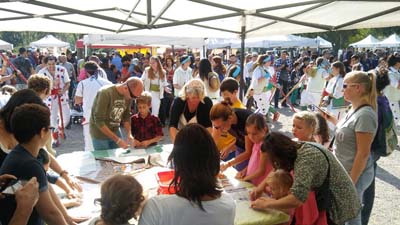 Children's workshops at fairs